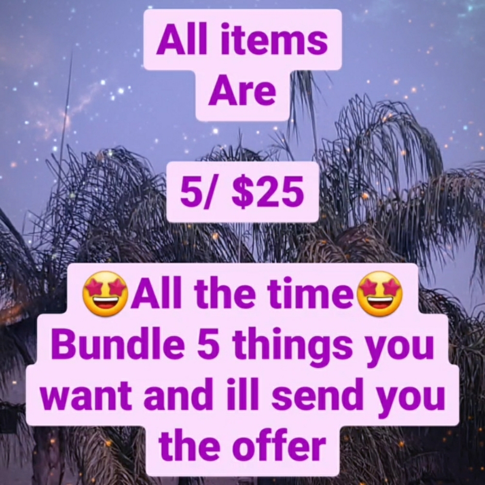 BUNDLE CLEARANCE SALE